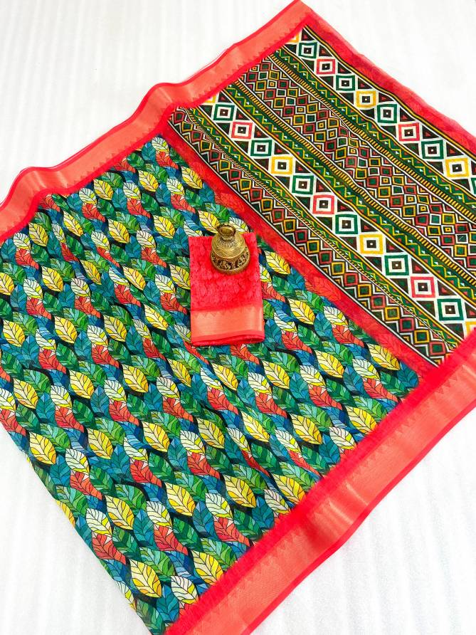 MG 401 Plain Linen Printed Daily Wear Sarees Wholesale Shop In Surat